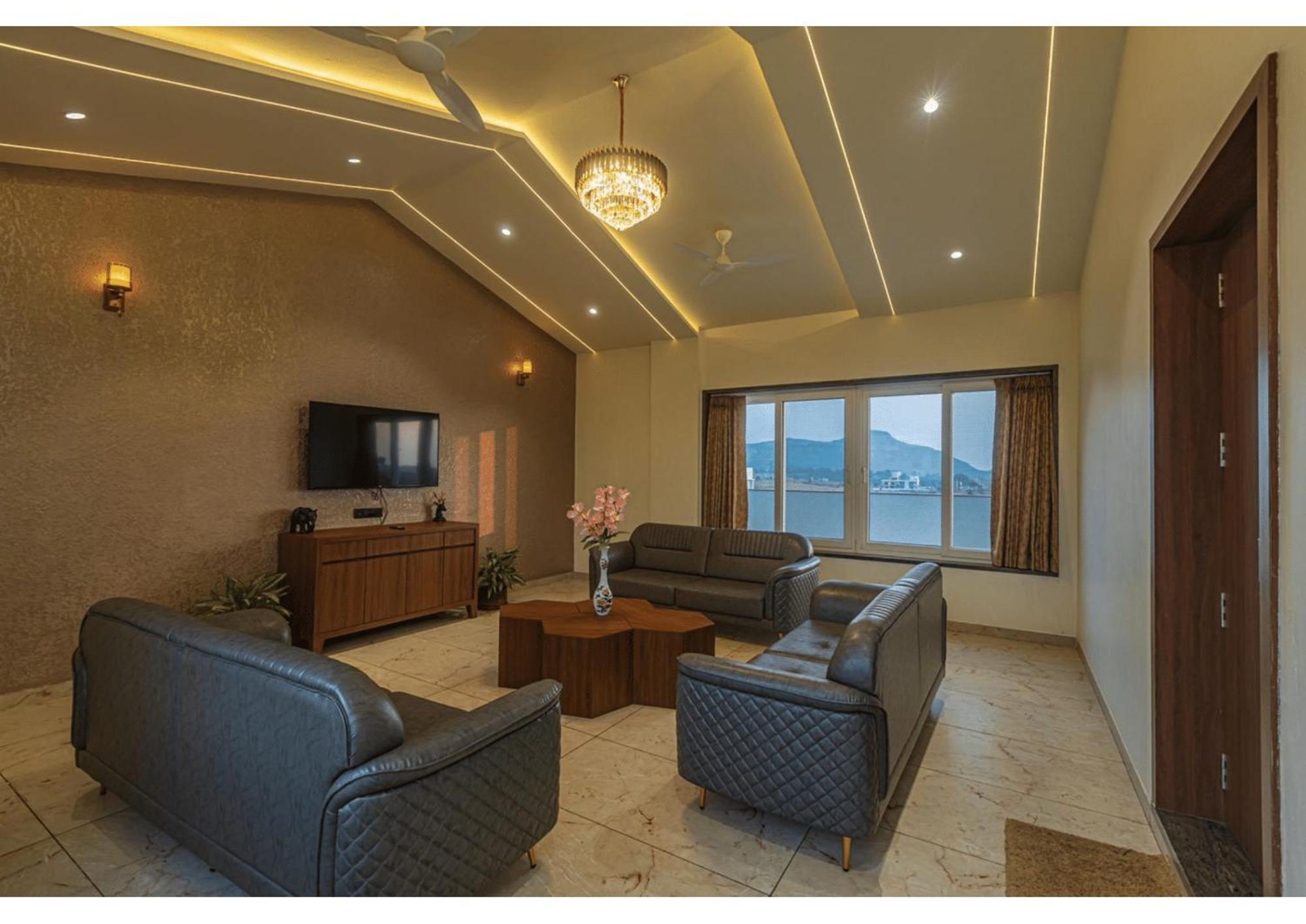 Mountain Glory 8Bhk By Tensorstays, Pool & Theater Igatpuri Eksteriør bilde